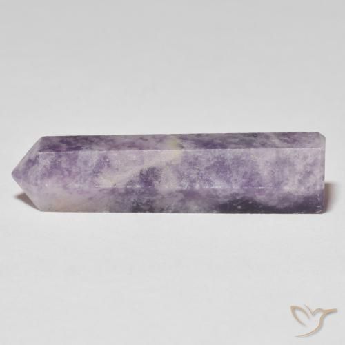 24.83ct 자연스러운 미디엄 딥 바이올렛 레피돌라이트, 팬시한, 불투명체