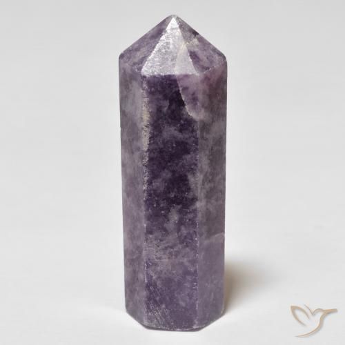 32.08ct 자연스러운 모브 바이올렛 레피돌라이트, 팬시한, 불투명체