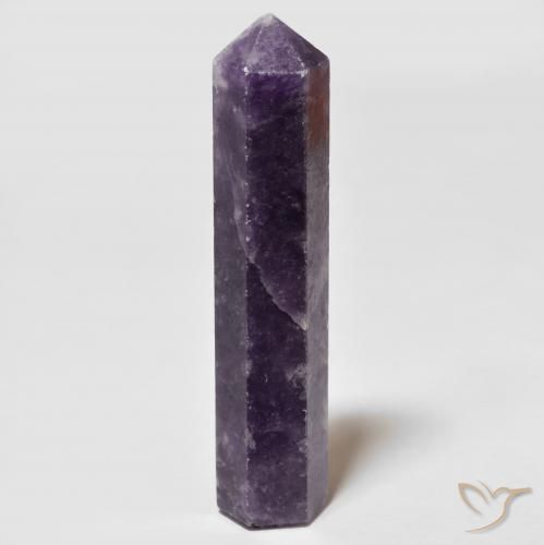 24.60ct 자연스러운 다크 바이올렛 레피돌라이트, 팬시한, 불투명체