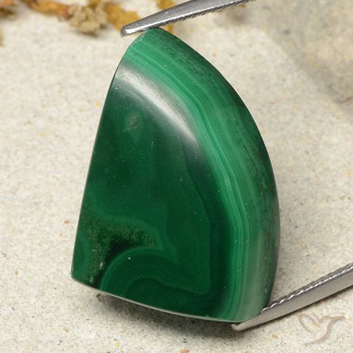 37.17ct 자연스러운 녹색 공작석, 팬시한, 불투명체