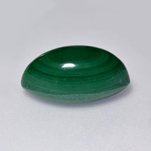 3.66캐럿 천연 미디엄 그린 말라카이트, 마퀴즈, 11.5×6 mm, 불투명체
