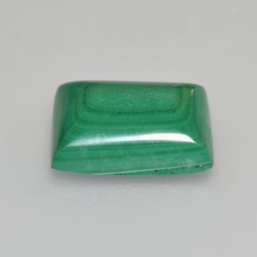 2.95캐럿 천연 미디엄 그린 말라카이트, 바게트, 9.5×7.3 mm, 불투명체