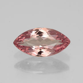 2.04캐럿 천연 핑크빛 로즈 말레이 가넷, 마퀴즈, 11.5×6.1 mm, VVS-VS