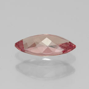 2.04캐럿 천연 핑크빛 로즈 말레이 가넷, 마퀴즈, 11.5×6.1 mm, VVS-VS