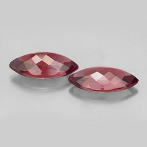 캐럿 천연 로즈 말레이 가넷 보석, 마퀴즈, 11.6×6 mm, VVS-VS