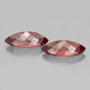 캐럿 천연 장미 말레이시아 가넷 보석, 보석, VS