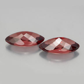 캐럿 천연 장미 말레이시아 가넷 보석, 보석, VVS