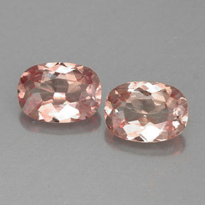 캐럿 천연 샴페인 말레이 가넷 보석, 쿠션 컷, 7.2×5.2 mm, VS