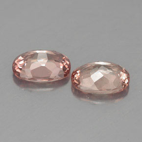 캐럿 천연 샴페인 말레이 가넷 보석, 쿠션 컷, 7.2×5.2 mm, VS