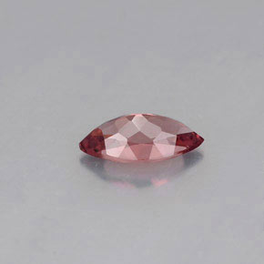 0.61캐럿 천연 로즈 말레이 가넷, 마퀴즈, 7.6×3.9 mm, VVS