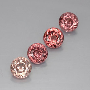 4.74캐럿 천연 다색 말레이시아 가넷 보석, 라운드 컷, VVS-VS