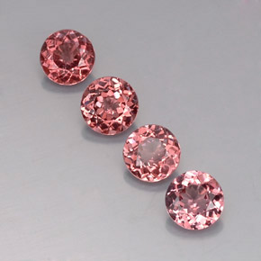 3.88캐럿 천연 멀티컬러 말레이 가넷 보석, 라운드 컷, 6.03 mm, VVS-VS