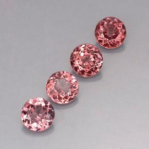 3.88캐럿 천연 멀티컬러 말레이 가넷 보석, 라운드 컷, 6.03 mm, VVS-VS