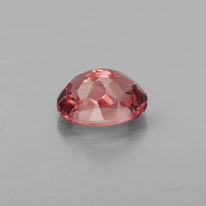 1.30캐럿 천연 로즈 말레이 가넷, 타원형 컷, 7×5.2 mm, VS-SI