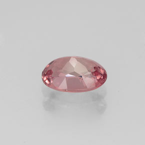 0.92캐럿 천연 라이트 로즈 말레이 가넷, 타원형 컷, 6.9×5 mm, VVS-VS