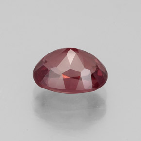 2.32캐럿 천연 핑크빛 로즈 말레이 가넷, 타원형 컷, 8.6×6.7 mm, VVS-VS