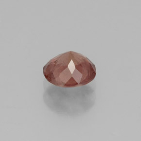 0.83캐럿 천연 로즈 말레이 가넷, 라운드 컷, 5.72 mm, VS