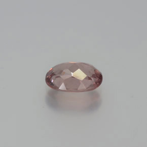 1.03캐럿 천연 라이트 로즈 말레이 가넷, 타원형 컷, 7.2×5.2 mm, VVS-VS