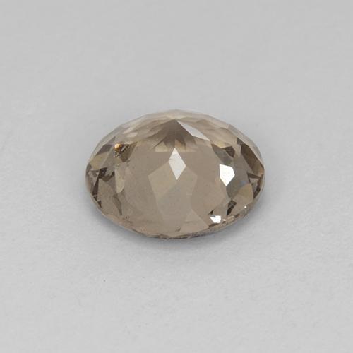 0.94캐럿 천연 샴페인 말레이 가넷, 라운드 컷, 6.16 mm, VS
