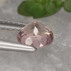 1.07캐럿 천연 인디언 레드 말레이시아 가넷, 라운드 컷, VS