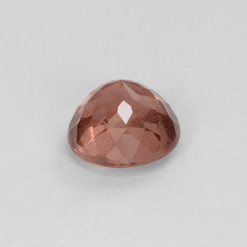 1.04캐럿 천연 붉은빛 핑크 말레이 가넷, 라운드 컷, 5.62 mm, VS
