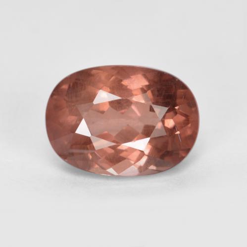 1.21캐럿 천연 미디엄 핑크 말레이 가넷, 쿠션 컷, 7.1×5.1 mm, VS