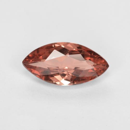 1.11캐럿 천연 인디언 레드 말레이 가넷, 마퀴즈, 9.7×4.9 mm, VVS-VS