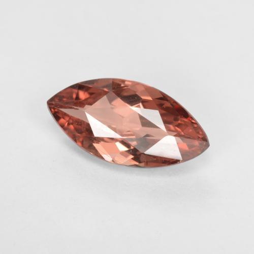 1.11캐럿 천연 인디언 레드 말레이 가넷, 마퀴즈, 9.7×4.9 mm, VVS-VS