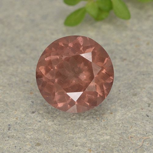1.81ct 자연스러운 미디엄 핑크 말레이시아 가넷, 둥근, VS