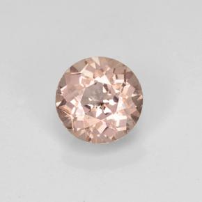 1.68캐럿 천연 샴페인 말레이 가넷, 라운드 컷, 7.38 mm, VS