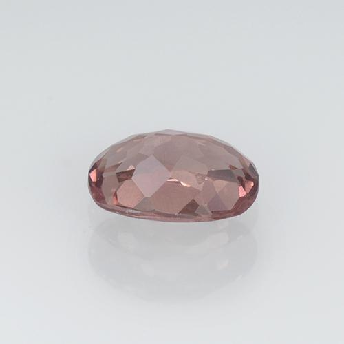 0.64캐럿 천연 미디엄 핑크 말레이 가넷, 타원형 컷, 6×4.2 mm, VS