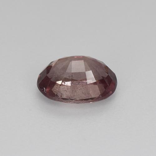 1.02캐럿 천연 미디엄 핑크 말레이 가넷, 타원형 컷, 6.8×4.9 mm, VS-SI