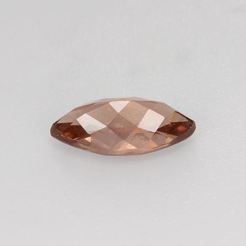 1.28캐럿 천연 라이트 브라운 말레이 가넷, 마퀴즈, 9.7×4.9 mm, VVS-VS