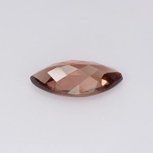 1.27캐럿 천연 딥 크림슨 레드 말레이 가넷, 마퀴즈, 10.2×5.2 mm, VS
