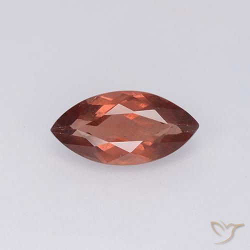 1.26ct 자연스러운 다크 레드 말레이시아 가넷, 보석, VS