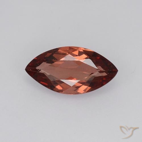 1.22ct 자연스러운 로즈 레드 말레이시아 가넷, 보석, VVS-VS
