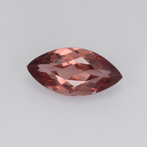 1.57캐럿 천연 다크 레드 말레이 가넷, 마퀴즈, 10.7×5.4 mm, VVS-VS