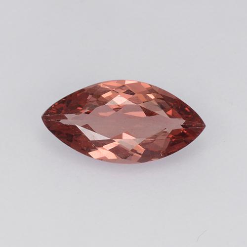 1.17캐럿 천연 딥 레드 말레이 가넷, 마퀴즈, 10×5.1 mm, VVS-VS