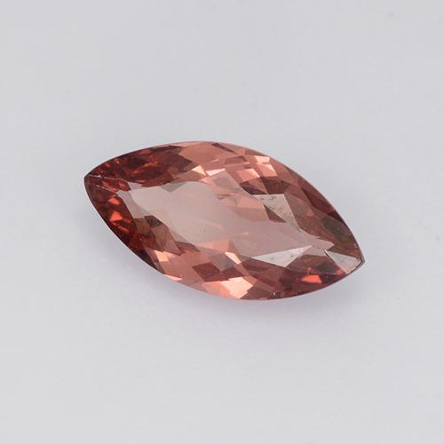 1.17캐럿 천연 딥 레드 말레이 가넷, 마퀴즈, 10×5.1 mm, VVS-VS