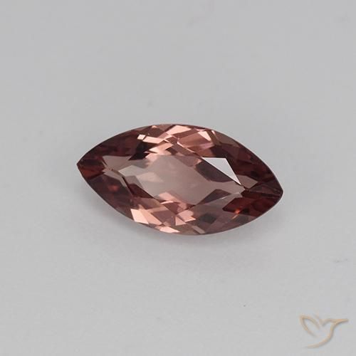 1.09캐럿 천연 미디엄 핑크 말레이 가넷, 마퀴즈, 9×4.7 mm, VVS-VS