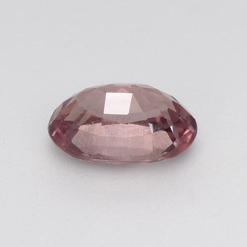 0.59캐럿 천연 딥 핑크 말레이 가넷, 타원형 컷, 6×4.2 mm, VS