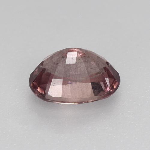 0.75캐럿 천연 다크 레드 말레이 가넷, 타원형 컷, 6.1×4.4 mm, VS
