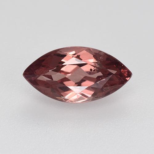 1.66캐럿 천연 스칼렛 레드 톤 말레이 가넷, 마퀴즈, 10.1×5.2 mm, VS