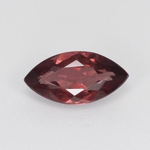 1.05캐럿 천연 딥 레드 말레이 가넷, 마퀴즈, 9.1×4.6 mm, VS-SI