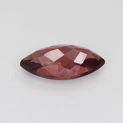 1.05캐럿 천연 딥 레드 말레이 가넷, 마퀴즈, 9.1×4.6 mm, VS-SI