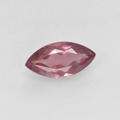 0.90캐럿 천연 풍선껌 핑크 톤 말레이 가넷, 마퀴즈, 9×4.6 mm, VS-SI