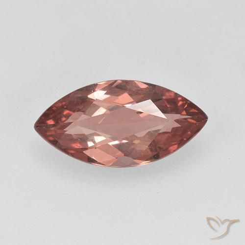 1.57ct 자연스러운 라이트 핑크 말레이시아 가넷, 보석, VS