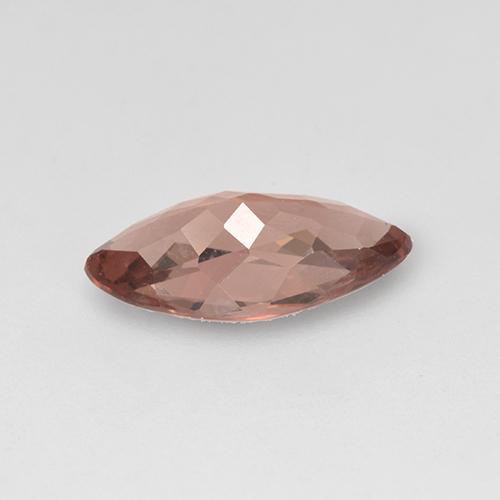 1.22캐럿 천연 자몽 핑크 말레이 가넷, 마퀴즈, 10×5.1 mm, VS