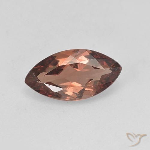 1.26ct 자연스러운 웜 브라운 말레이시아 가넷, 보석, VS