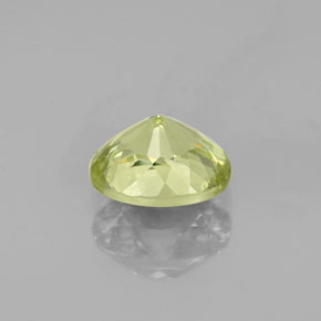 1.23캐럿 천연 골든 그린 말리 가넷, 타원형 컷, 7×5.8 mm, VVS-VS
